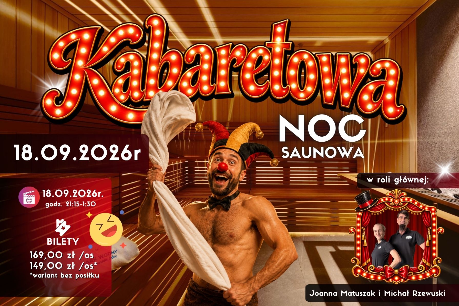 Kabaretowa Noc Saunowa